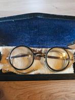 Antieke bril met etui - 20 goud, Antiek en Kunst, Ophalen of Verzenden, Overige merken