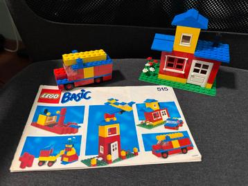 LEGO Basic Set 515 met Instructies beschikbaar voor biedingen