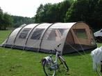 Aanhangwagen met 6 persoons tunnel tent en toe behoren., Caravans en Kamperen, Gebruikt, Tot en met 6