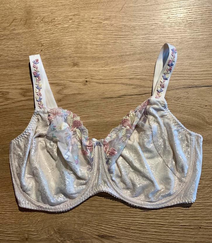 Prima donna 85G full cup ivoor meerkleurig borduur, Kleding | Dames, Ondergoed en Lingerie, BH, Overige kleuren, Verzenden