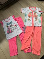 2 pyjama setjes maat 134/140., Ophalen of Verzenden, Zo goed als nieuw, Meisje, Nacht- of Onderkleding