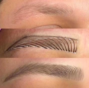 PMU Microbleding Eyebrows  beschikbaar voor biedingen