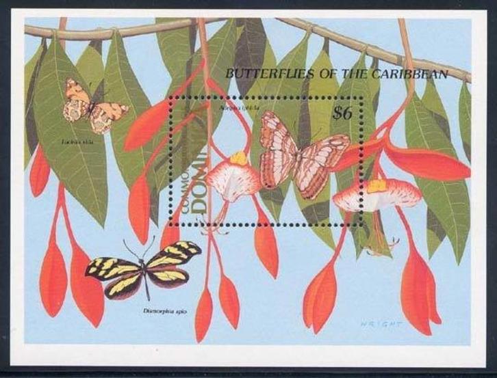 Weekend Aanbieding 31Okt en 01 en 02 ov. Dominica ( 05 ), Postzegels en Munten, Postzegels | Thematische zegels, Postfris, Dier of Natuur