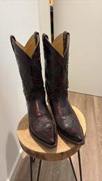 Sendra boots cowboylaarzen mt 36 donkerbruin/ rood incl verz, Kleding | Dames, Schoenen, Ophalen of Verzenden, Zo goed als nieuw