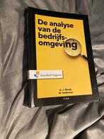 A.J. Marijs - Analyse van de bedrijfsomgeving, Ophalen, Zo goed als nieuw, A.J. Marijs; W. Hulleman