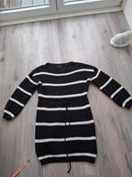Shein gestreepte gebreide jurk S (valt als M/L), Zwart, Ophalen of Verzenden, Zo goed als nieuw, Maat 36 (S)