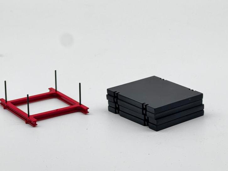 LADING STEUN STEMPELSCHOTTEN LIEBHERR MAMMOET + SCHOTTEN, Hobby en Vrije tijd, Modelauto's | 1:50, Nieuw, Bus of Vrachtwagen, Overige merken