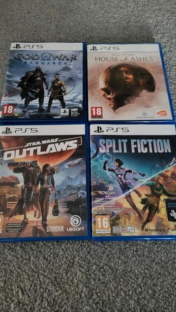 Verschillende playstation 5 games  beschikbaar voor biedingen