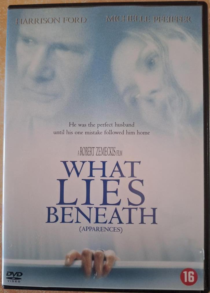 What lies beneath dvd, Cd's en Dvd's, Dvd's | Thrillers en Misdaad, Zo goed als nieuw, Actiethriller, Vanaf 16 jaar, Ophalen of Verzenden