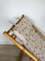 Strandstoel Vintage Bamboe, Ophalen, Zo goed als nieuw, Hout, Verstelbaar