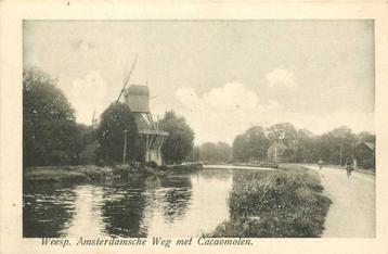 (300-176-039) Weesp Amsterdamsche Weg met Cacaomolen beschikbaar voor biedingen