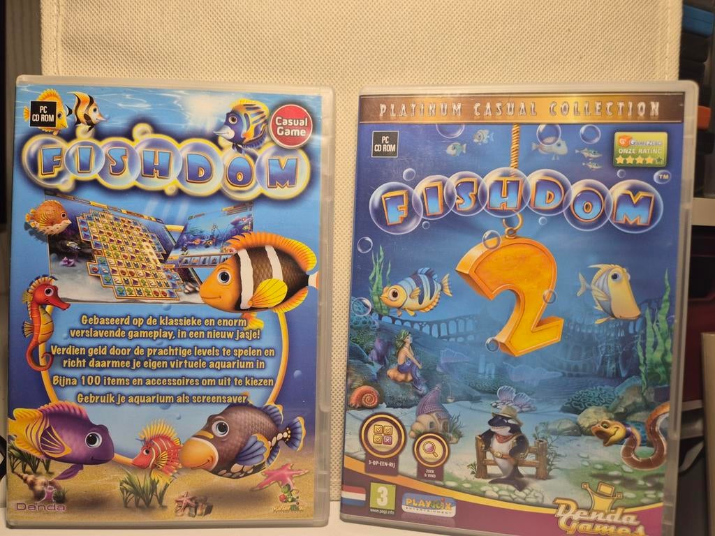 Fishdom 1 en 2 PC, Avontuur en Actie, 1 speler, Ophalen of Verzenden, Zo goed als nieuw