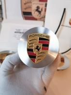 Porsche Crest Lichtmetalen Velg Naafdoppen Diamant Gedraaid, Ophalen of Verzenden, Nieuw