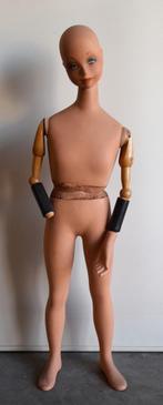 Vintage paspop kind etalage pop, Ophalen