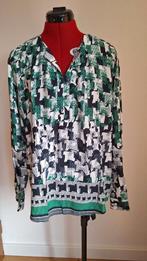 Nieuwe dames blouse maat 38 merk Erfo wit groen zwart, Kleding | Dames, Blouses en Tunieken, Maat 38/40 (M), Erfo, Nieuw, Ophalen of Verzenden
