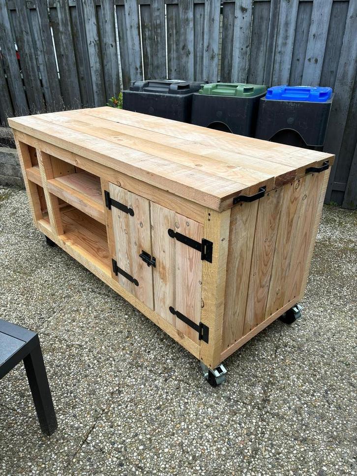 Buitenkeuken op maat, Tuin en Terras, Buitenkeukens, Nieuw, Houtskool, Inbouw, Vrijstaand, Ophalen of Verzenden