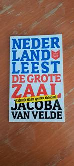 Nederland Leest: De Grote Zaal - Jacoba van Velde, Ophalen of Verzenden, Zo goed als nieuw, Jacoba van Velde, Nederland