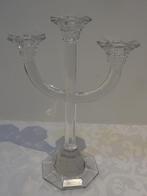 Kristal kandelaar 3-armig Villeroy & Boch, Overige materialen, 25 tot 50 cm, Ophalen of Verzenden, Zo goed als nieuw