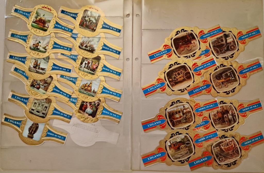 Sigarenbandjes 168 verschillende., Ophalen of Verzenden, Gebruikt, Sigarenbandjes