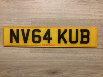 Vintage Great Britain kenteken plaat-nummerbord beschikbaar voor biedingen