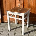 Kruk bijzettafel melk krukje hout origineel 45 cm hoog, Huis en Inrichting, Krukjes, Ophalen of Verzenden, Gebruikt, Hout