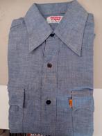 70 jaren vintage levi,s blouse shirt vintage shirt retro, Zo goed als nieuw, Halswijdte 41/42 (L), Levi’s, Verzenden