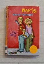 Klas van 25 hoezo verliefd? Boek Ada Ooms, Ophalen of Verzenden, Gelezen, Ada Ooms