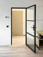 Stalen deur 93 x 250 cm, Ophalen, 80 tot 100 cm, 215 cm of meer, Binnendeur