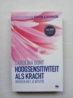 boek Hoogsensitiviteit als kracht - Caroline Bont, Ophalen of Verzenden, Nieuw, Overige onderwerpen