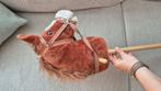 Stokpaard Ventitoys hobbyhorse bruin, Kinderen en Baby's, Speelgoed | Hobbelfiguren, Ophalen, Gebruikt