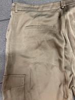 Cambio Bruine Satijnen Enkelbroek, Bruin, Maat 42/44 (L), Ophalen of Verzenden, Zo goed als nieuw