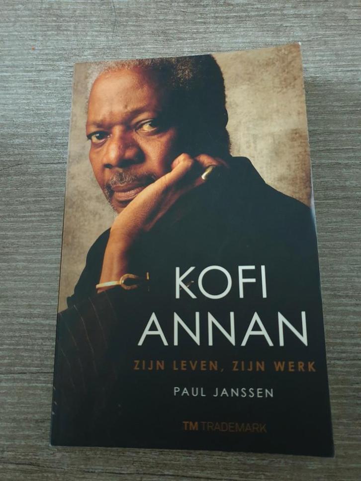Kofi Annan: Zijn leven, zijn werk - Paul Janssen, Boeken, Biografieën, Gelezen, Politiek, Ophalen of Verzenden