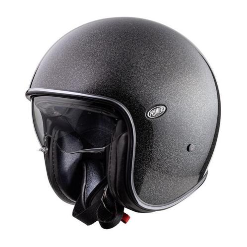Premier Le Petit Classic U9 BM Glitter Silver motorhelm SALE, Motoren, Kleding | Motorhelmen, Dames, Heren, Jethelm, XL, Overige merken