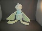 difrax vogel 2 kleurig groen velours rib velours vleugels, Kinderen en Baby's, Speelgoed | Knuffels en Pluche, Ophalen of Verzenden