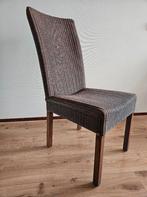 Lloyd Loom stoelen 6 stuks, Huis en Inrichting, Stoelen, Ophalen, Bruin, Hout, Zo goed als nieuw