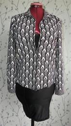 MINIMUM ( Scand.) Zwart/Witte Blouse maat 38, Overige kleuren, Ophalen of Verzenden, Zo goed als nieuw, Minimum