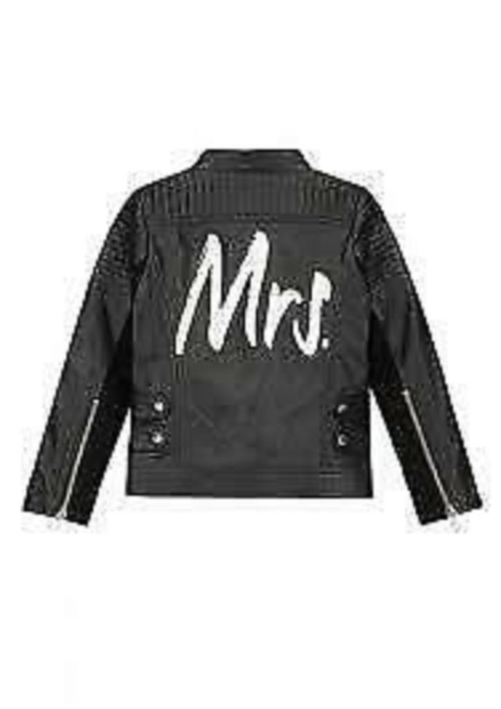 Nik&nik nik & jas Jack 164 14 leren leer zwart zwarte mrs, Kinderen en Baby's, Kinderkleding | Maat 164, Gebruikt, Meisje, Jas