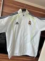 Real Madrid Adidas Trainingspak Jas maat XXL, Ophalen of Verzenden, Zo goed als nieuw, Overige maten, Wit