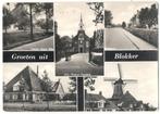 Z-551 Blokker  Molen kerk, Gelopen, Noord-Holland, 1960 tot 1980, Verzenden