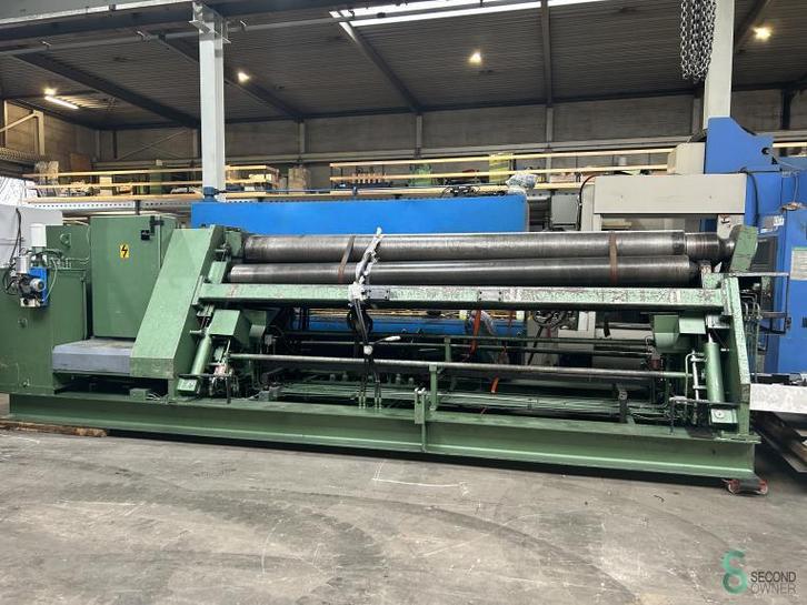 Plaatwalsen Haeusler VRM HY L4000x6, Zakelijke goederen, Machines en Bouw | Metaalbewerking