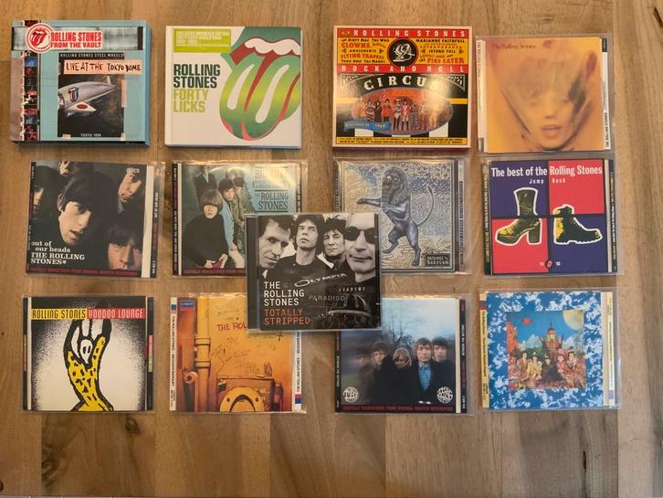17 CDs The Rolling Stones, Cd's en Dvd's, Cd's | Rock, Zo goed als nieuw, Verzenden