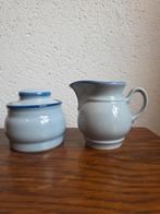 Vintage Pruszkow Suikerpot en Roomstel, Keramiek, Overige typen, Ophalen of Verzenden, Zo goed als nieuw