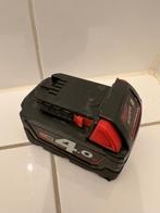 Milwaukee Accu M18 4.0Ah, Ophalen of Verzenden, Gebruikt