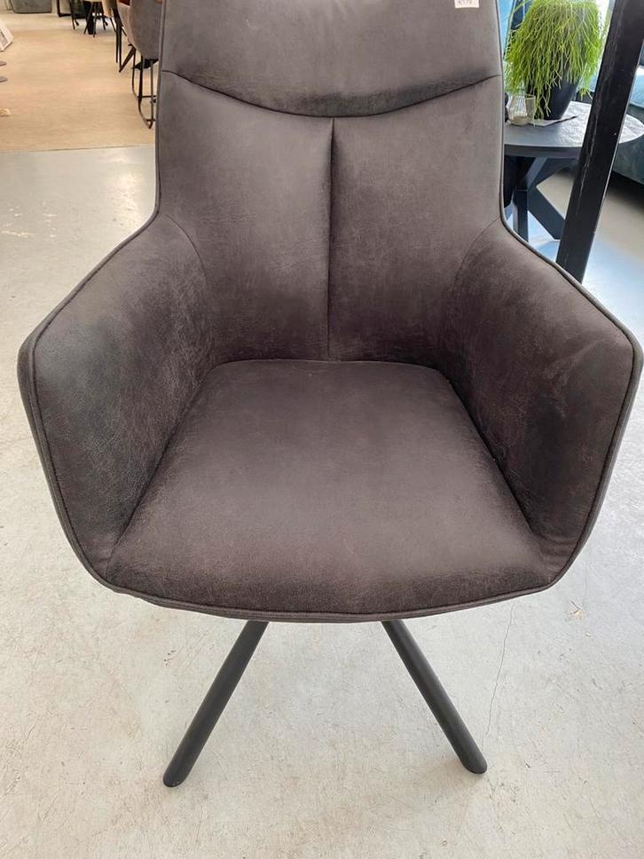 Eetkamerstoel Mia draaibaar zwart, Huis en Inrichting, Fauteuils, Nieuw, Ophalen of Verzenden