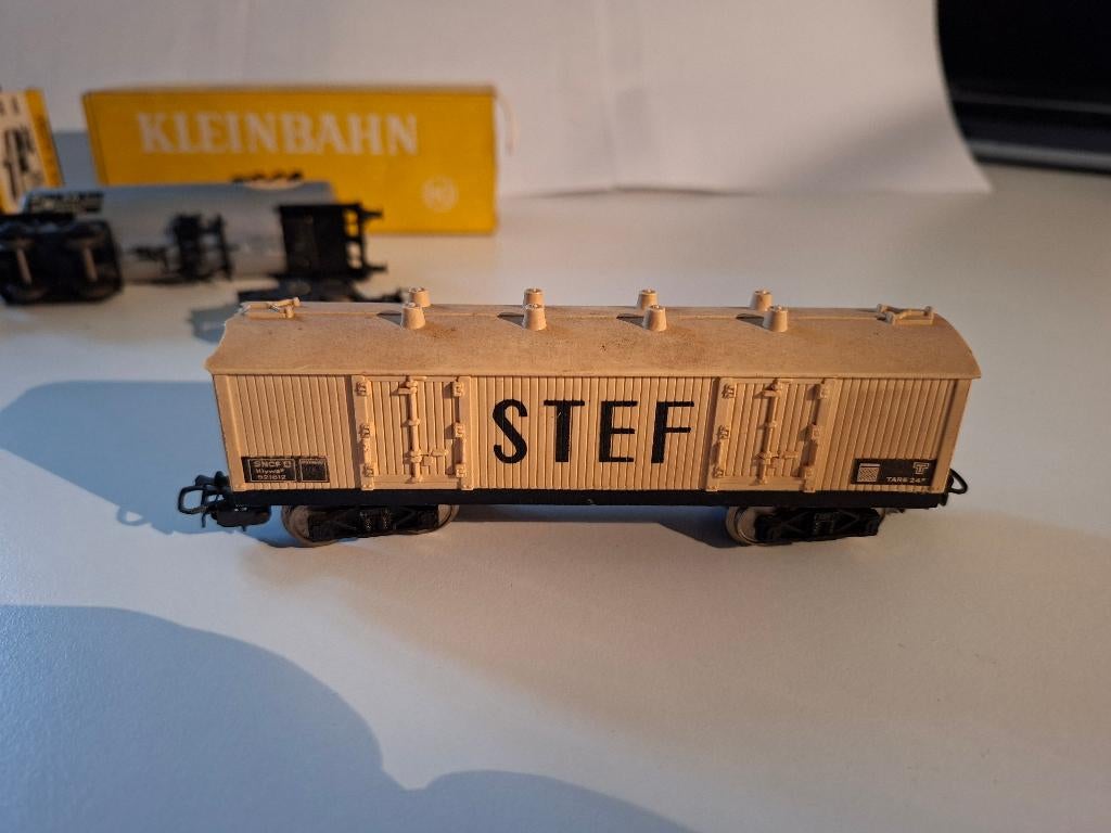 diverse gelijkstroom goederen wagons, Hobby en Vrije tijd, Modeltreinen | H0, Gebruikt, Wagon, Gelijkstroom, Fleischmann, NS, Ophalen of Verzenden