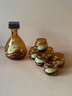 Glazen likeur set, Glas of Glazen, Ophalen of Verzenden, Overige stijlen, Glas