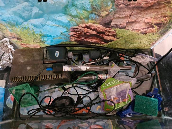 Aquarium, Dieren en Toebehoren, Vissen | Aquaria en Toebehoren, Gebruikt, Leeg aquarium, Ophalen