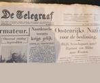 Orginele Telegraaf 10 Maart 1938 Avondblad 20 pagina's, Verzamelen, Tijdschriften, Kranten en Knipsels, Ophalen of Verzenden, 1920 tot 1940