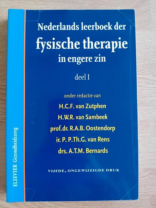 Fysische therapie - deel 1, Boeken, Wetenschap, Zo goed als nieuw, Ophalen of Verzenden