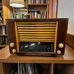 Vintage houten radio ADIO HIS MASTER'S VOICE model 1113, Antiek en Kunst, Antiek | Tv's en Audio, Ophalen